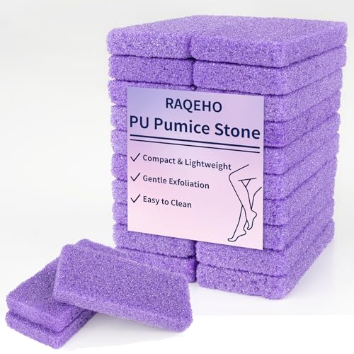 20 Pack Small Pumice Stones for Feet - Exfoliating Foot Callus Remover