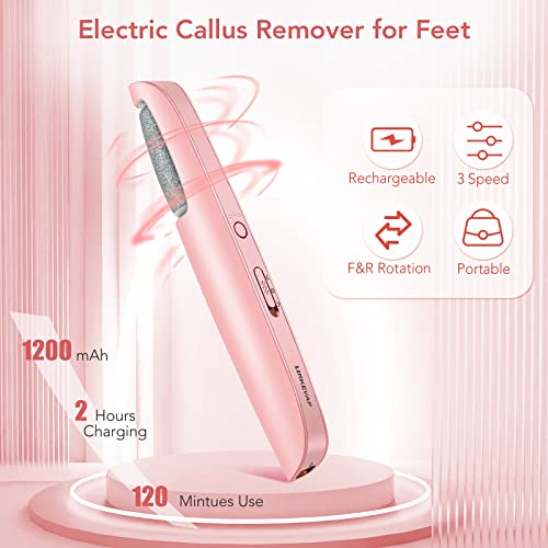 Electric Callus Remover - Professional Pedicure Kit for Smooth Feet