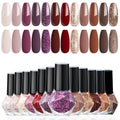 modelones Fall Nail Polish Set - 12 Colors Mellow Charm, Quick Dry, Long-Lasting