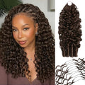 Burmese Curly Crochet Hair 16" - 100% Virgin Remy Human Hair