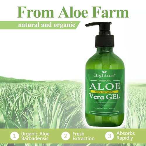 100% Pure Aloe Vera Gel - Face & Body Care