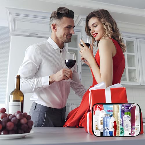 Women's Travel Toiletry Kit with 13 TSA-Compliant Essentials