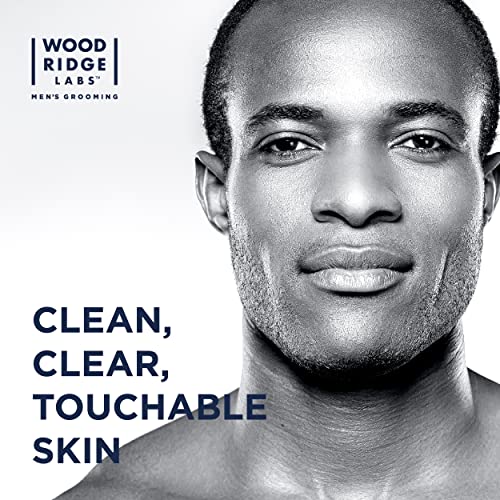Wooridge Labs Men's Grooming Facial Moisturizer with Vitamin E & Niacinamide - Soothes Freshly Shaved Skin | Lightweight, All-Day Hydration | Non-Greasy | Paraben & Cruelty Free | Made in USA (8 oz)
