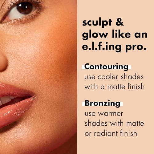 e.l.f. Primer-Infused Matte Bronzer – Long-Wear Sun-Kissed