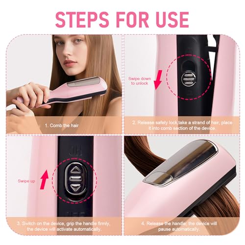 Yaxiuuy Professional Split End Trimmer for Damaged Hair with LED Display