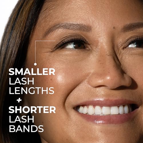 False Eyelashes for Hooded Eyes - Medium Strip Lashes