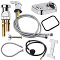 Salon Shampoo Bowl Faucet with Vacuum Breaker & Sprayer Hose Kit