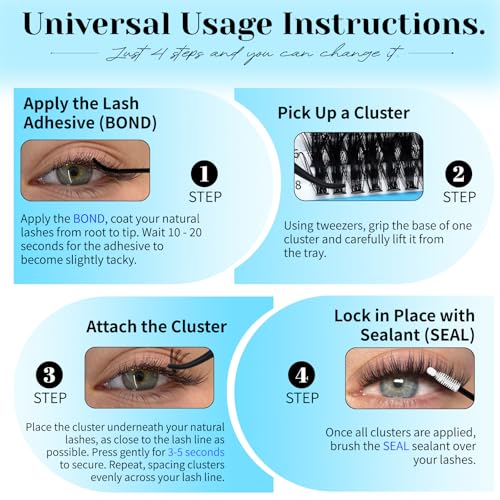ADORANCE Lash Clusters 10-24mm DIY Eyelash Extensions