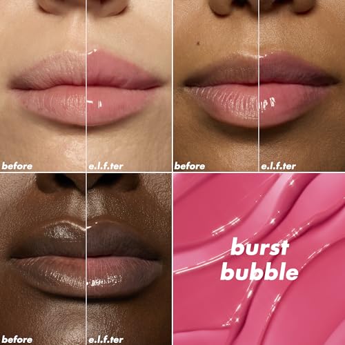 e.l.f. Glow Reviver Plumping Lip Oil - Tinted Glossy Finish