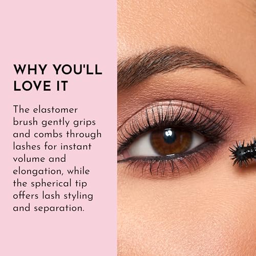 LAWLESS Mini The One & Done Volumizing Mascara - Premium Clean Mascara with Natural Ingredients, Designed to Volumize, Hydrate, and Lift Lashes - Long-Wear for Daily Use - 0.2 oz