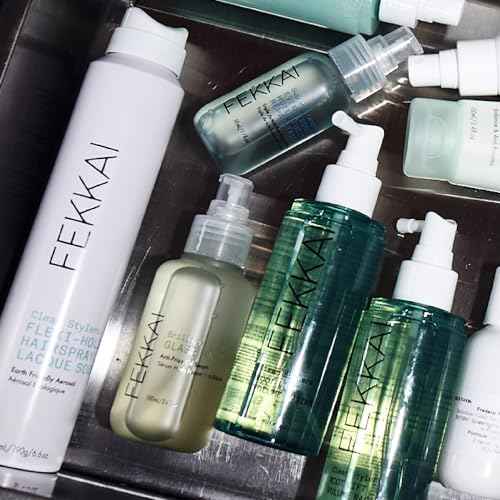 Fekkai Brilliant Gloss Glass Hair Anti-Frizz Oil Serum - 3.4 oz - Shiny, Glossy, Hydration, and Heat Protection - Salon Grade, EWG Compliant, Vegan & Cruelty Free