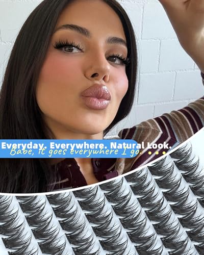 Wispy Lash Clusters 10MM 11MM 12MM Natural Eyelash Extensions