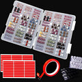 GUXACU Press-On Nail Storage Box - 600 Capacity Organizer