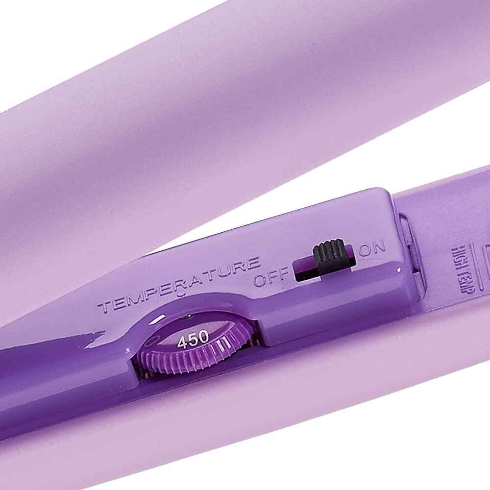 Izutech Two Tone 1-in. Flat Iron Lilac Purple Purple