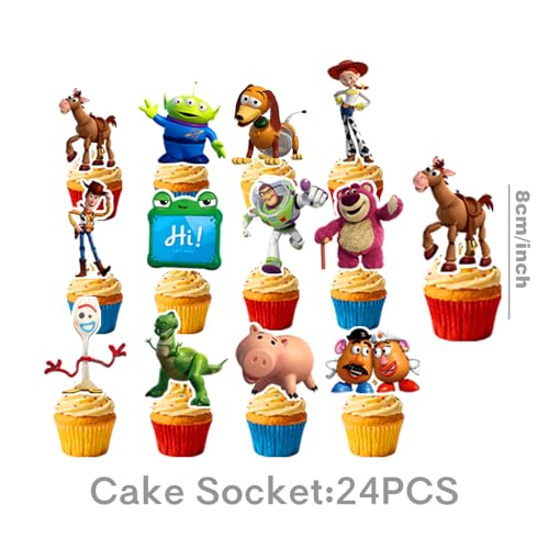 Toy Theme Birthday Party Supplies Set – Banner, Balloons & Decorations