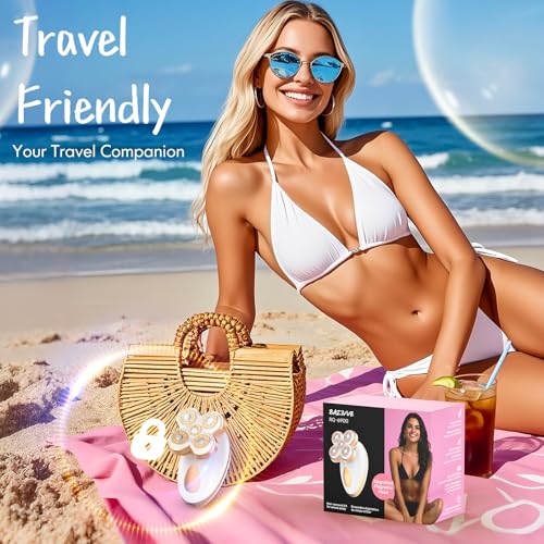 Women’s Electric Razor for Legs & Body - 5D Floating Rotary Shaver, Waterproof, Rechargeable