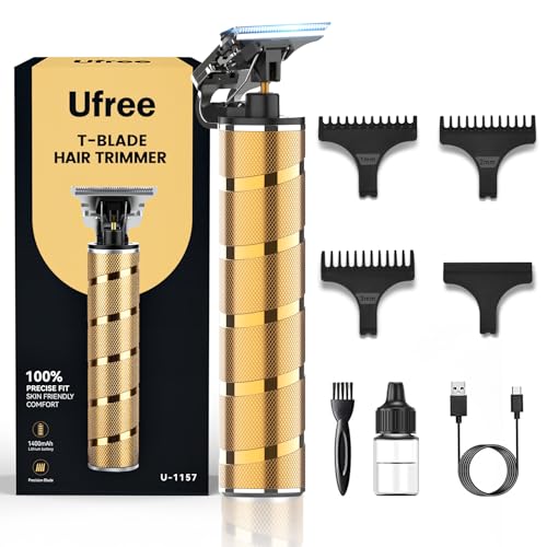 Ufree Professional Beard Trimmer for Men, T-Blade