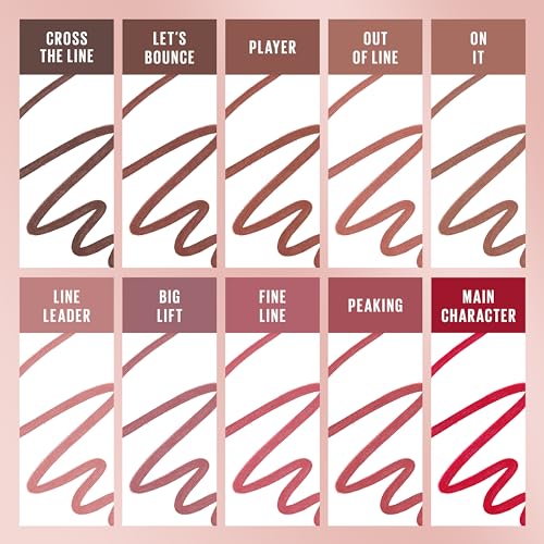 Maybelline Lifter Gloss and Lifter Liner Bundle, Lip Gloss and Lip Liner in Shades Stone and On It, Pack of 2
