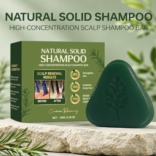 Korean Scalp Revival Shampoo Bar - Deep Hydrating Hair Care