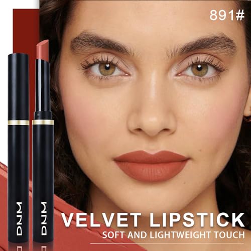 Peach Beige Velvet Matte Lipstick - Long-Lasting Waterproof