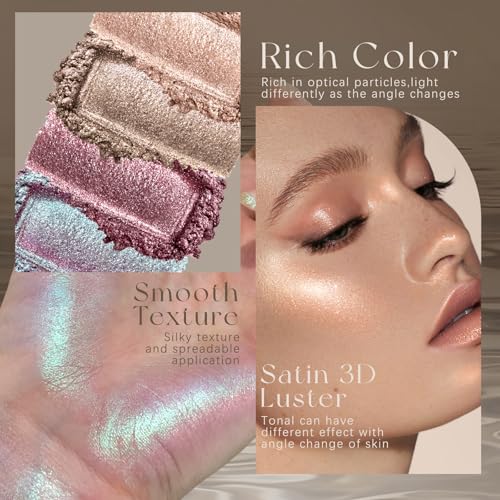 Noerrors Duochrome Eyeshadow Quad - Shimmer Metallic Palette