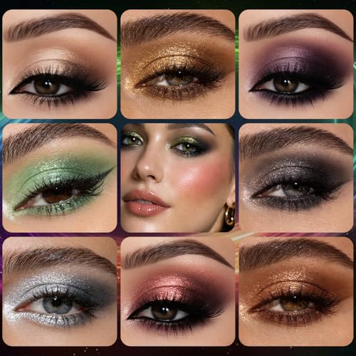UCANBE Baked Eyeshadow & Blush Palette 9-Color