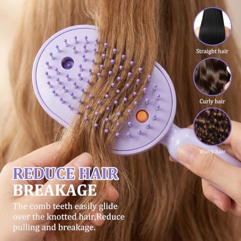 3-in-1 Electric Spray Massage Comb for Detangling & Styling