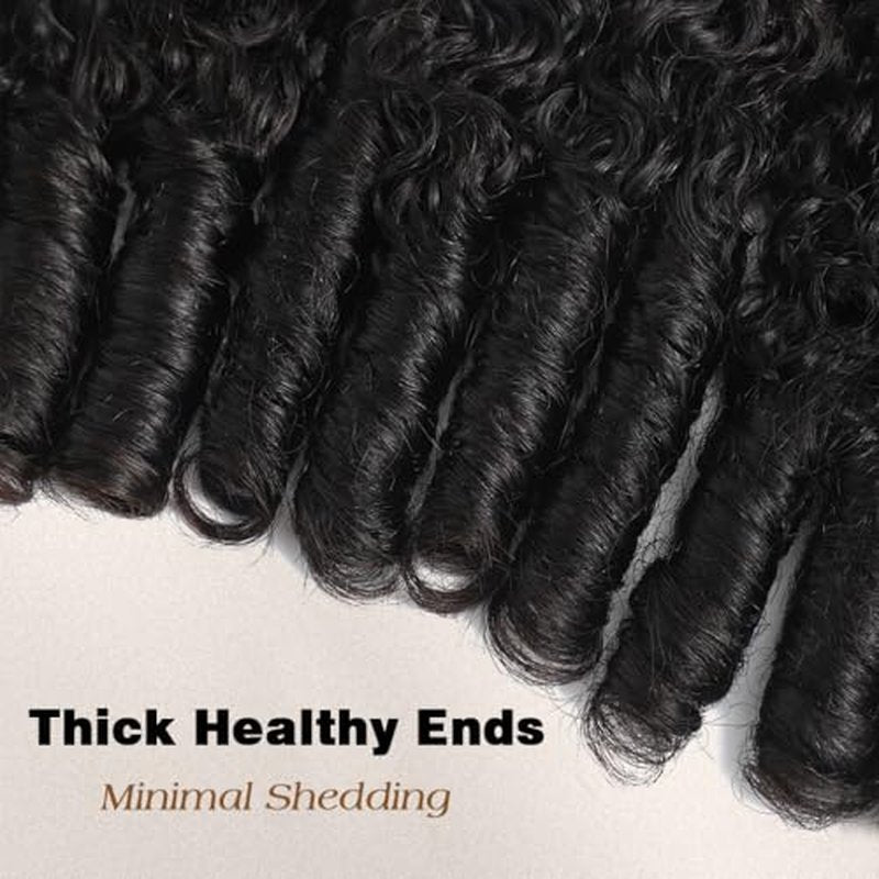 16A Burmese Curly Human Hair Bundles 16-20 Inch