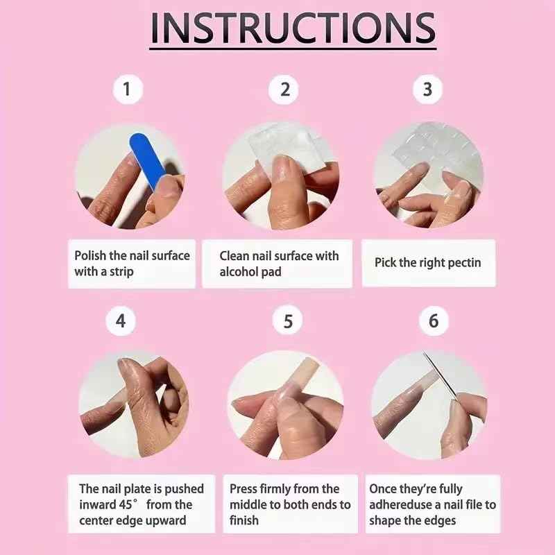 Tmani 10pc/set Extra Long Handmade Press On Nail Hot Girl's Long Ballet Square Nail Full of Diamond Glitter Decoration Fake Nails Suitable For Girls Festival Parties and Birthday Gift（238,Size-S)