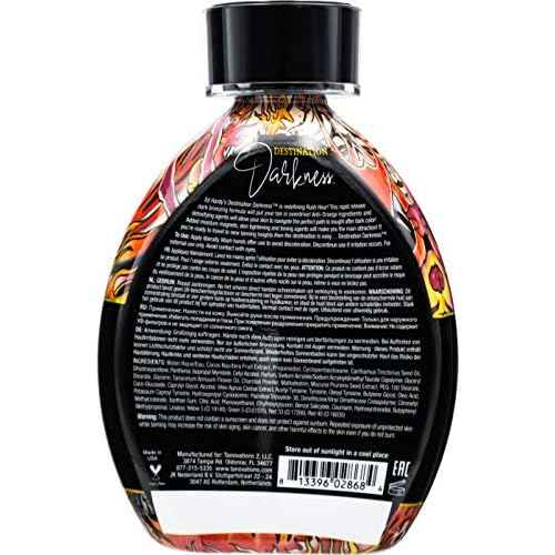 Ed Hardy Tanning Destination Darkness - One Hour Color Creator Anti-Orange Dark Tanning Lotion 13.5 oz.