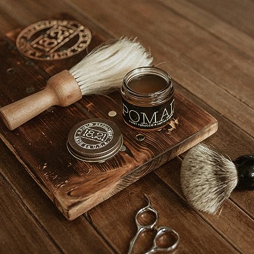 18.21 Man Made Hair Styling Product,2oz. Original Sweet Tobacco Scent in Pomade with High Shine Finish,(Pack of 2)
