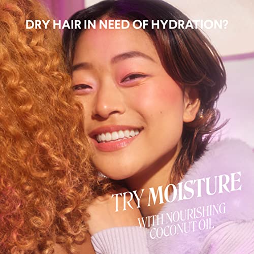 MONDAY HAIRCARE Moisture Shampoo (Amazon Exclusive) 30oz for Dry, Coarse, Stressed, Coily and Curly Hair, Made from Coconut Oil, Rice Protein, Shea Butter, & Vitamin E, All-Natural