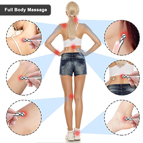 Melonsun Stainless Steel TMJ Massager Pen for Jaw Clenching Relief