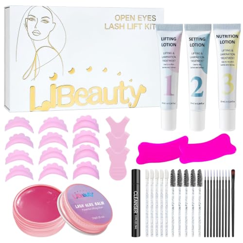 Libeauty Lash Lift Kit – Professional Eyelash Perm with Glue Balm