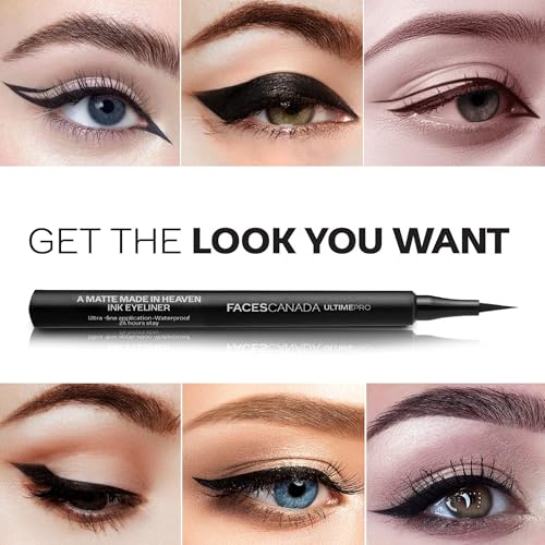 Faces Canada Ultime Pro Matte Ink Eyeliner 24H Waterproof
