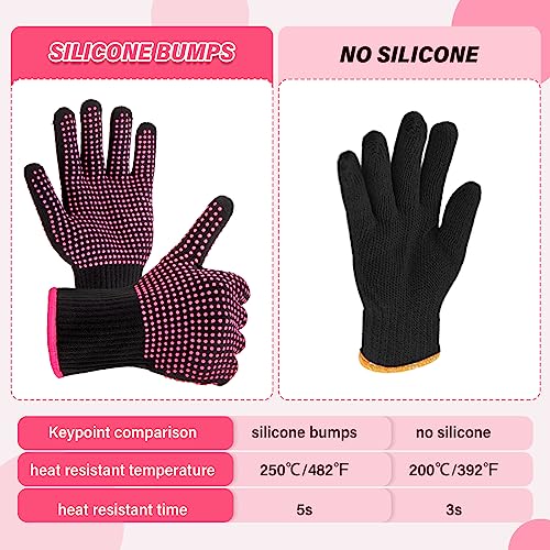 Suhine Heat Resistant Gloves | 10 Pairs Silicone Grip