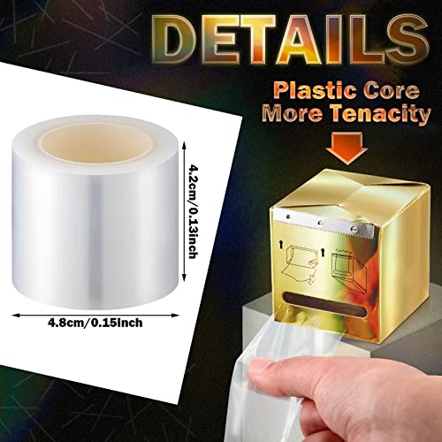 8 Rolls Microblading Plastic Wrap with Cutter – Eyebrow Tattoo Film