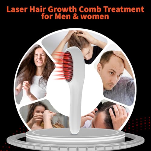 PUPCA Laser Therapy Hair Growth Comb for Men & Women