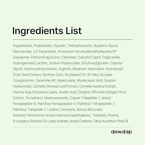 Cicatea Moisture Layering Capsule Cream, Niacinamide, Centella Asiatica for Deep Hydration, Face Moisturizer for Sensitive Skin, Korean Skincare (1.69 Fl Oz / 50ml)