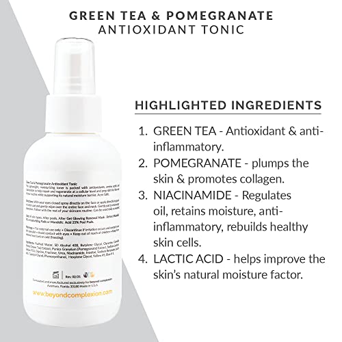 Mandelic Acid 5+ Face Wash Cleanser Antioxidant Gel - Gentle Exfoliating Foaming Facial Acid Wash