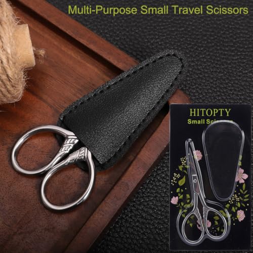 3.5" Precision Facial Hair Scissors | Stainless Steel Grooming Tool