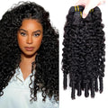 Burmese Curly Human Hair Bundles 24 26 28 Inch 300g