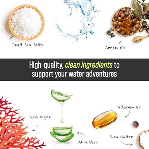 TRIHARD Chlorine Defense Swim Conditioner, Protect and Hydrate Hair from Pool and Ocean, Chlorine and Saltwater Pre and Post Swim Hair Protection, Hydrating Conditioner for Swimmers