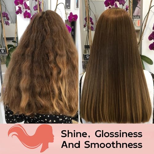Protein Hair Straightening Cream - Frizz Control & Repair 3.38oz