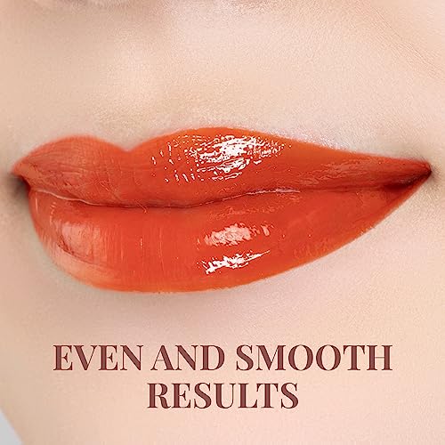 Paul & Joe Moisturizing Lipstick Refill Only, Case Sold Separately, Long Lasting Lipstick for Highly-Pigmented Lip Color, 08 Carrot Glace - Modern Carrot Brown Lip Stick, 0.10 oz