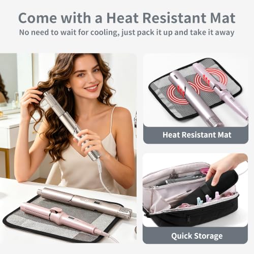Shark HD430 FlexStyle Hair Dryer Travel Bag with Heat-Resistant Mat