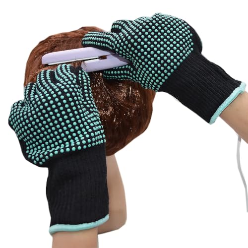Heat-Resistant Gloves for Hair Styling & Flat Irons