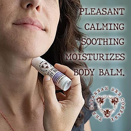 Savannah Bee Company Rosemary Lavender Moisturizing Body Balm Stick ? Nourishing Beeswax & Honey, Mess?Free Application