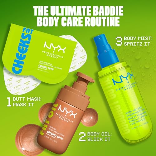 NYX Fat Oil Coconut Cutie Hair & Body Mist 2.7 fl oz