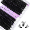 Lash Clusters 60D/80D D Curl 16-20mm Fluffy Eyelash Extensions